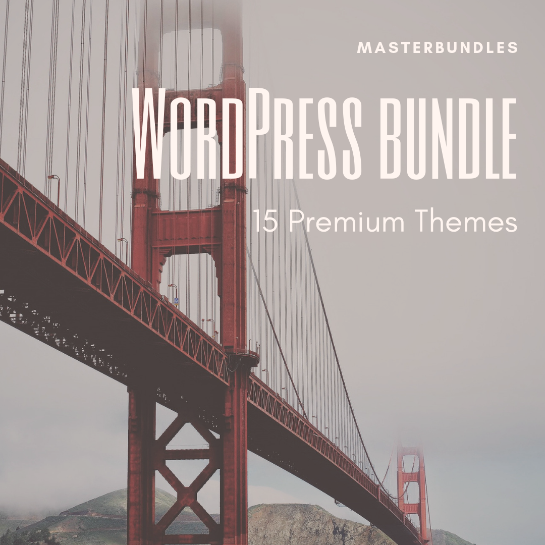 WordPress bundle: 15 Premium Themes – $39