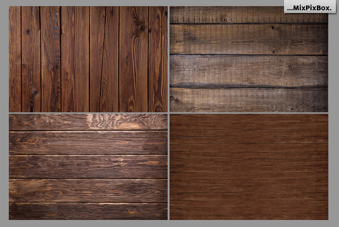 20 Rustic Wood Digital Textures