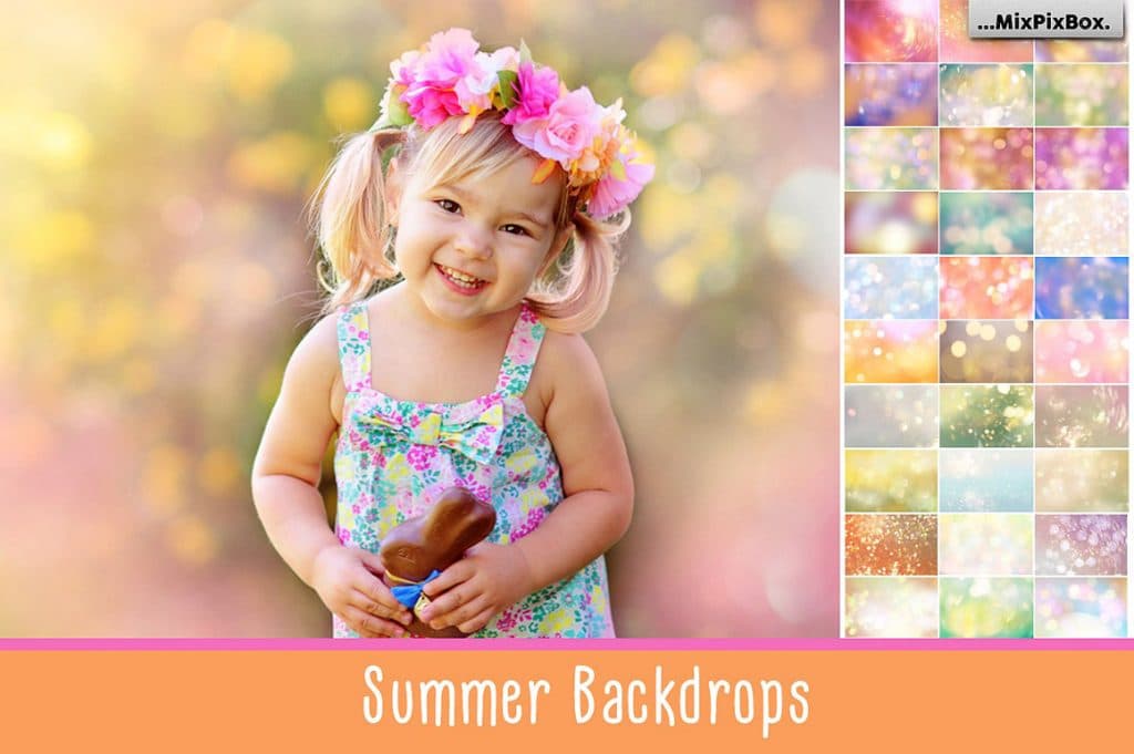  Magical Summer Backdrops Light Bokeh Textures 