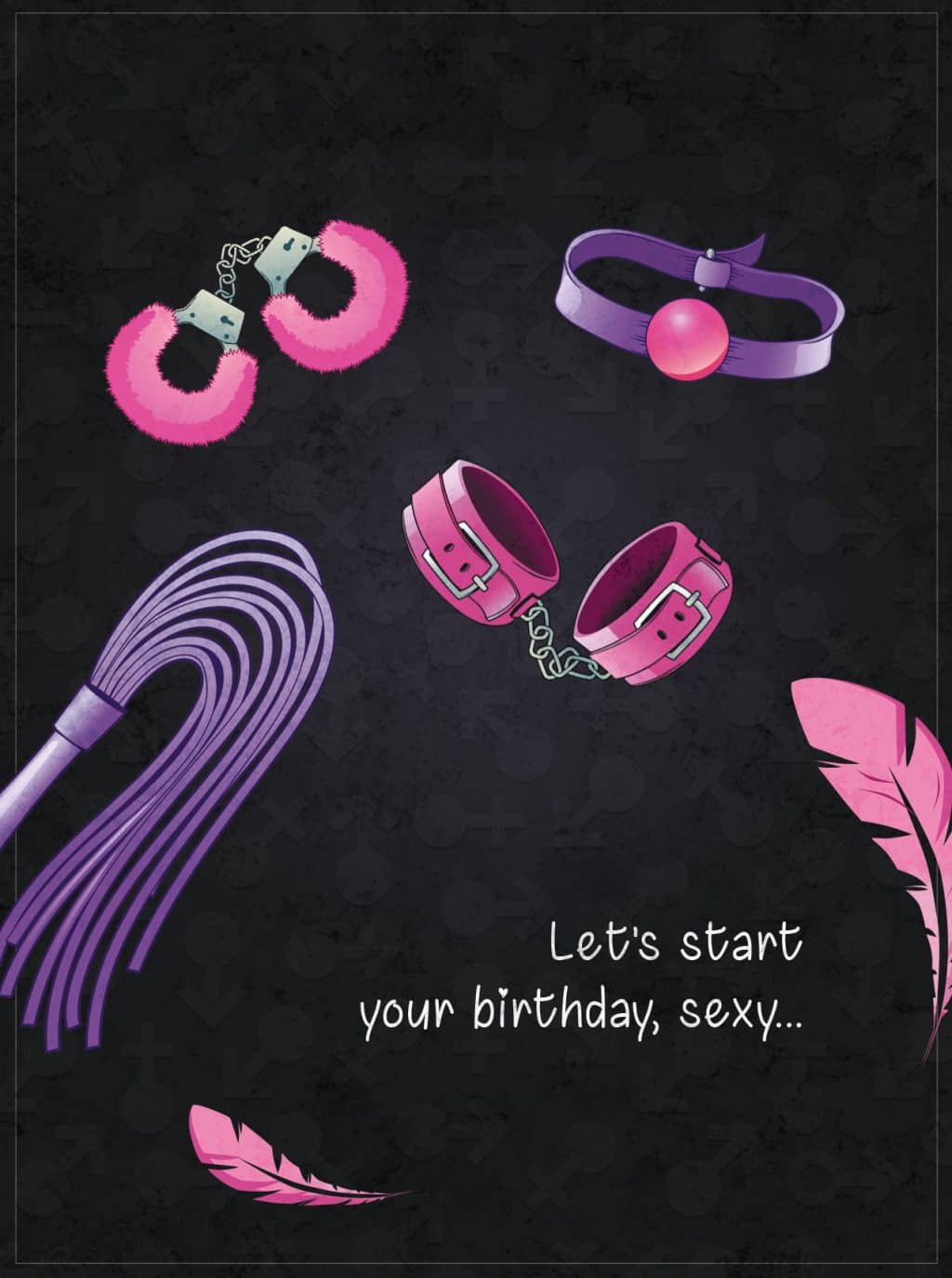 Happy Birthday Sexy Postcard - Master Bundles