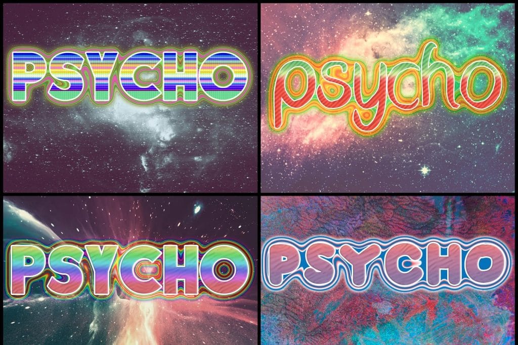 PSD Text Effects - 105 Pro Phtoshop Effects for Texts PSD Text Effects - 105 Pro Phtoshop Effects for Texts - befunky collage 11