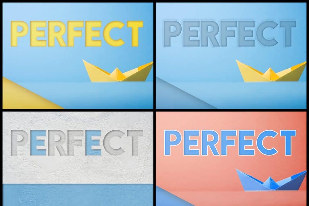 PSD Text Effects - 105 Pro Phtoshop Effects for Texts PSD Text Effects - 105 Pro Phtoshop Effects for Texts - befunky collage 9
