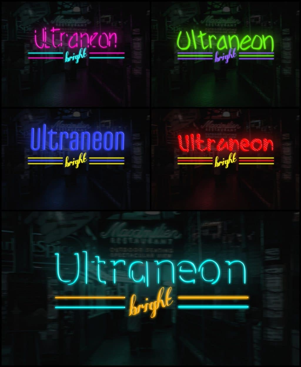 PSD Text Effects - 105 Pro Phtoshop Effects for Texts PSD Text Effects - 105 Pro Phtoshop Effects for Texts - befunky collage30