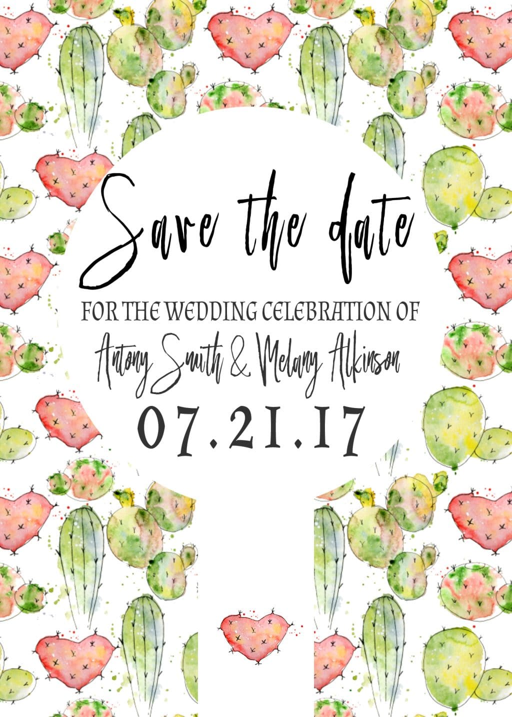 Save the Date Wedding Templates