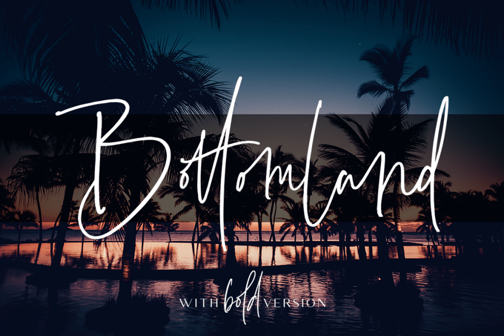 Bottomland - Family Signature Script 