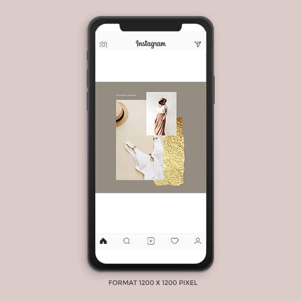 Instagram Post and Story backgrounds Instant Access! Gold Social Media Marketing Templates & Resources 272pc Gold Foil