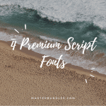Catrina Modern Script Font - $3