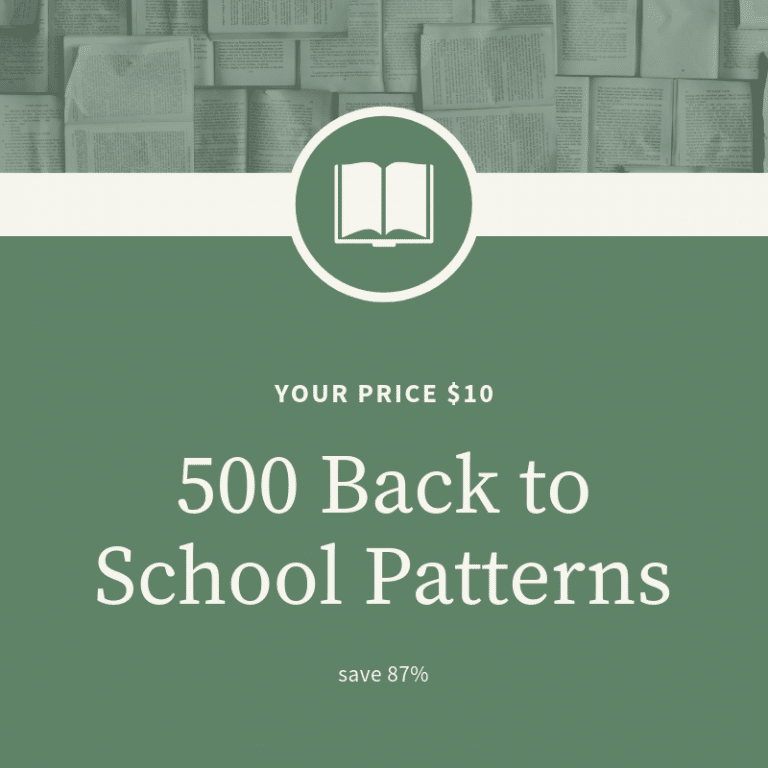 500 Back to School Patterns 10 MasterBundles