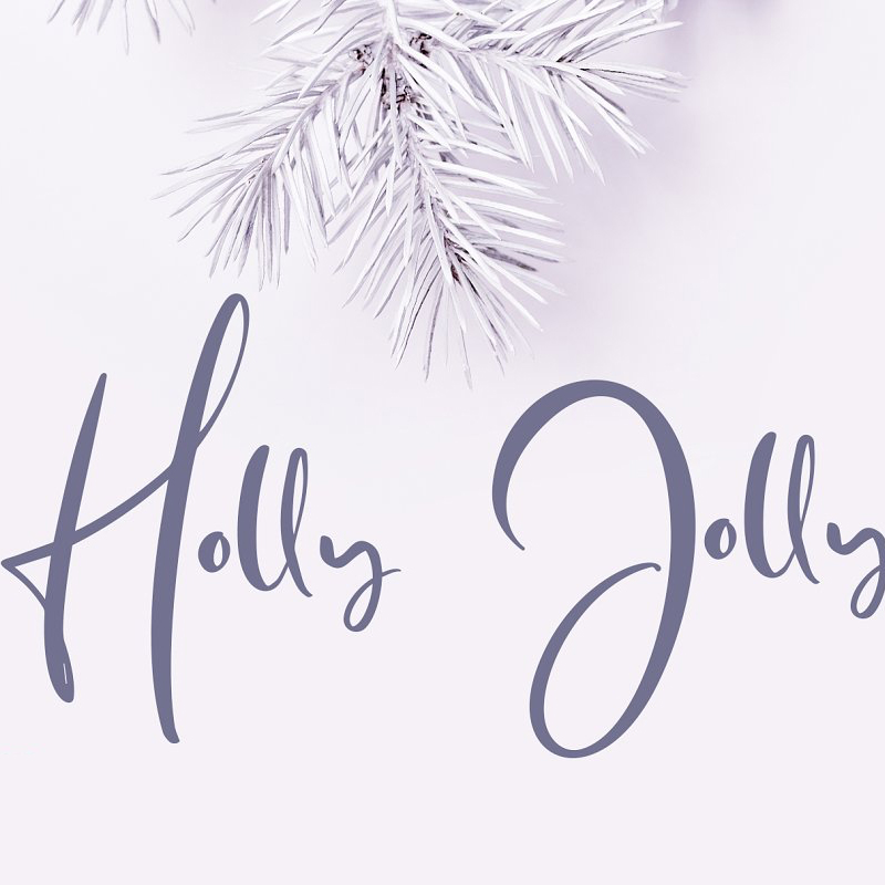 Holly Jolly Hand Drawn Font – $18