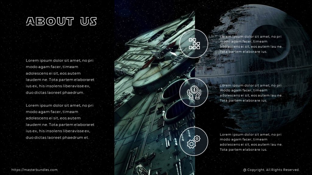 Star Wars Powerpoint Templates + Bonus Google Slide & Keynote