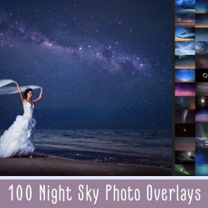 100 Night Sky Overlays - $8 | Master Bundles