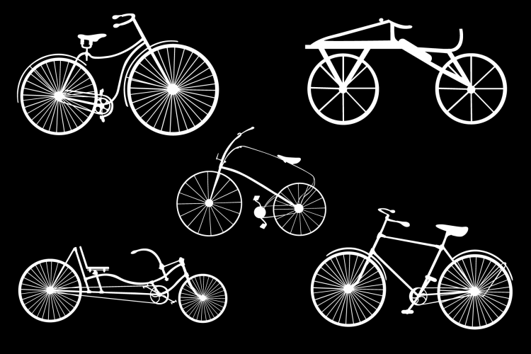 bicycle wheel vector