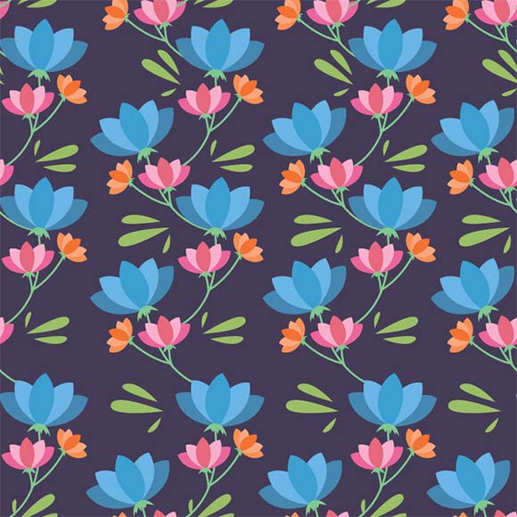 5 Free Floral Patterns from WowPatterns