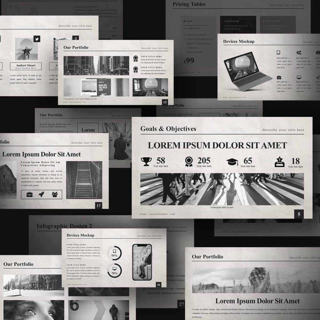 Newspaper template  Free PowerPoint template & Google Slides theme