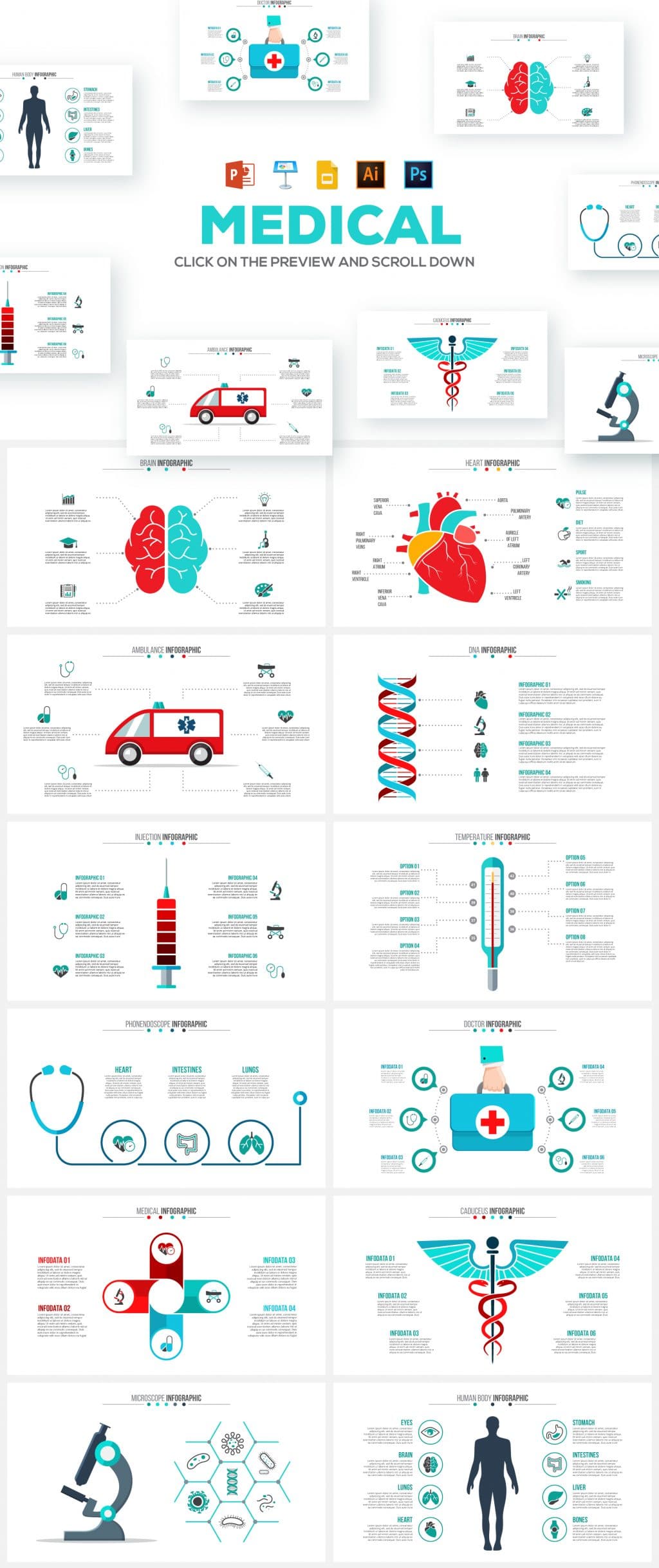 An amazing medical infographics