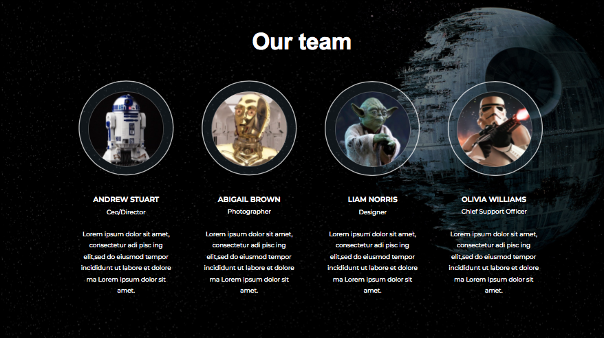 Free Star Wars Google Slides Theme