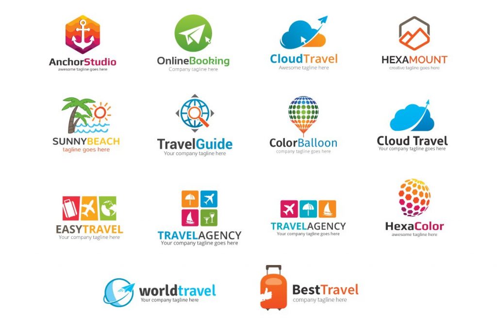 Travel logos.