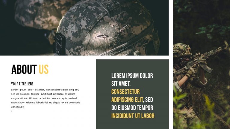 Military Powerpoint Template: Best 50 Unique Slides in 2023 – MasterBundles