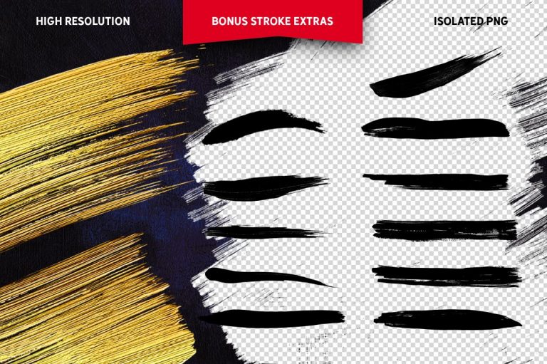 Toolkit Gold Paint Effect MasterBundles