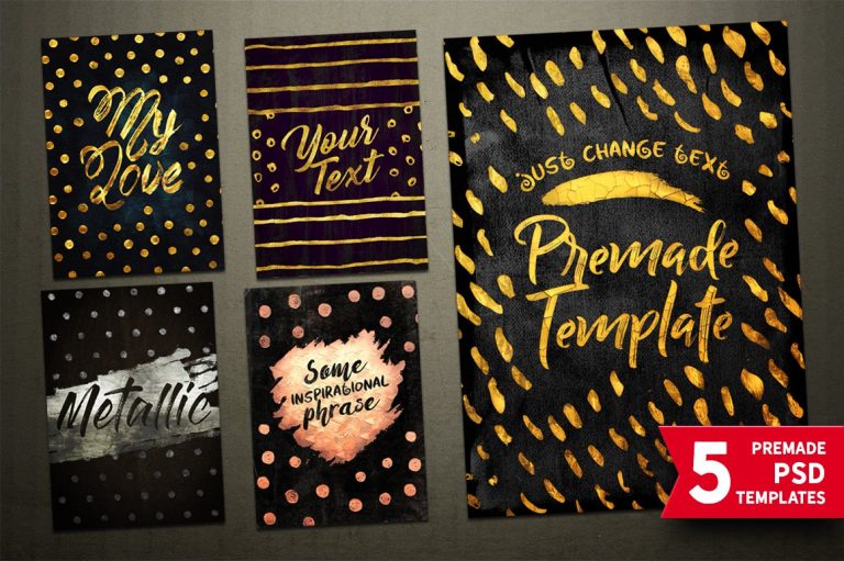 TOOLKIT Gold Paint Effect Master Bundles