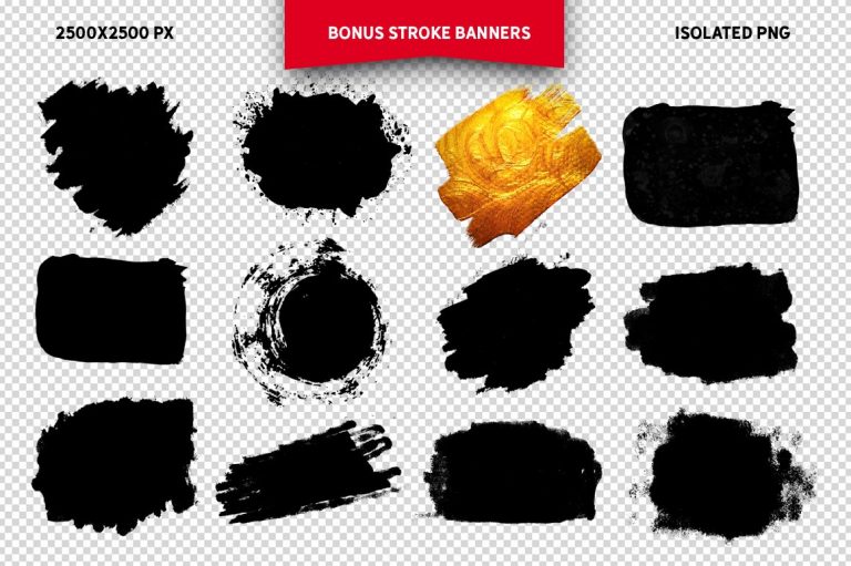 Toolkit Gold Paint Effect MasterBundles