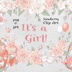 Baby Girl Watercolor Collection