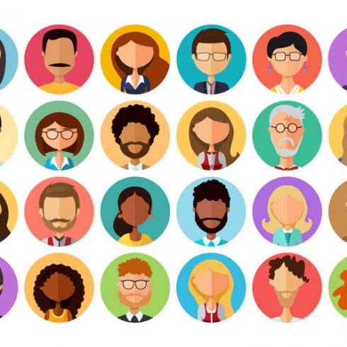 24 People Cartoon Png: Avatars Cartoon People Vector Business 