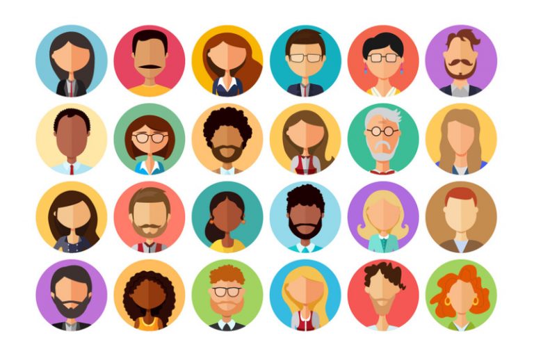 24 People Cartoon PNG: Avatars Cartoon People Vector Business ...