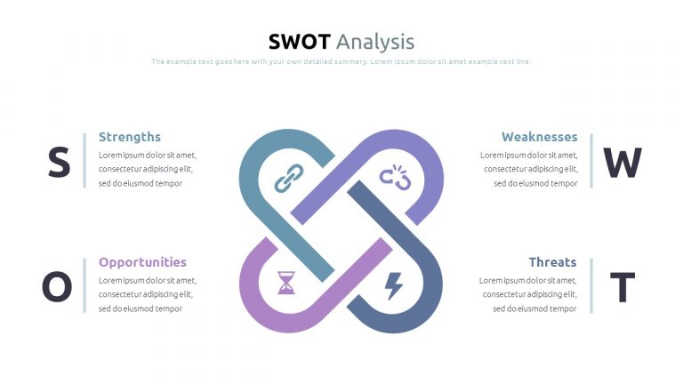 Best SWOT Analysis Template Powerpoint 2021: 40 Unique Slides & 5 Color ...