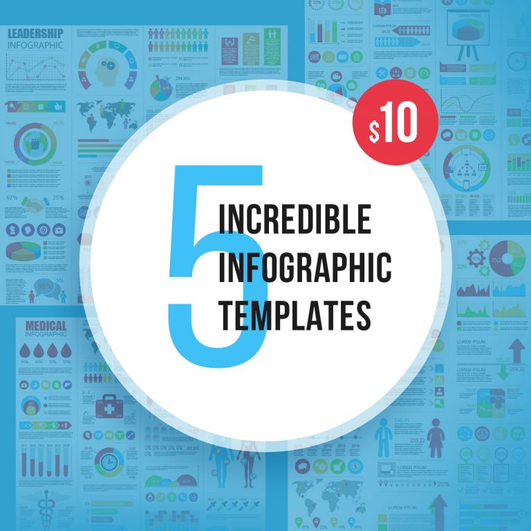 42 Business 3D Infographic Elements + 5 Flat Infographics - Just $20 ...