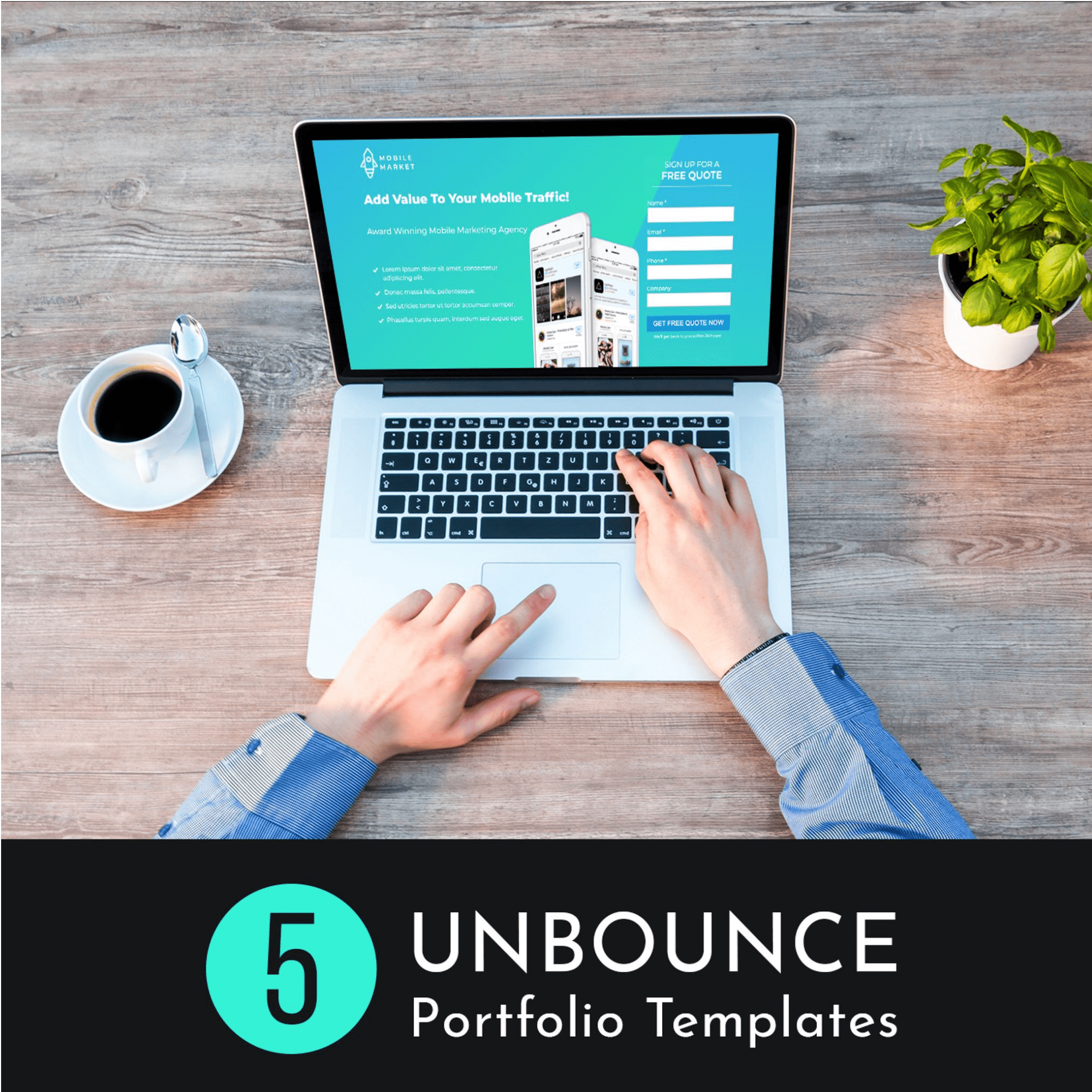 Unbounce Portfolio Templates