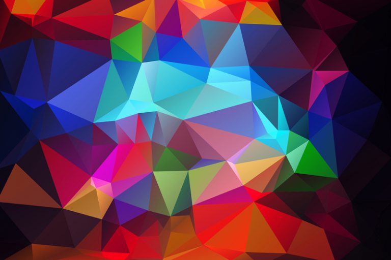 Polygon Vector Backgrounds Set – MasterBundles