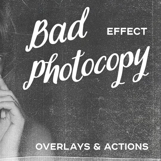 Bad Photocopy Effect Photoshop