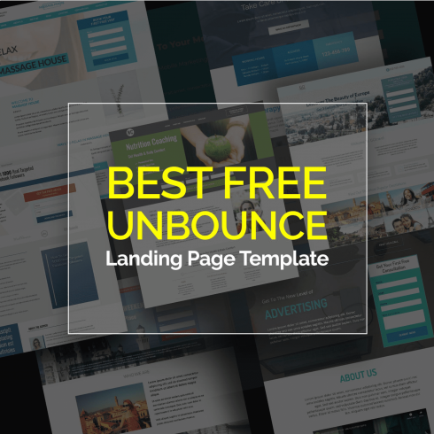 Best Free Unbounce Landing Page Template.