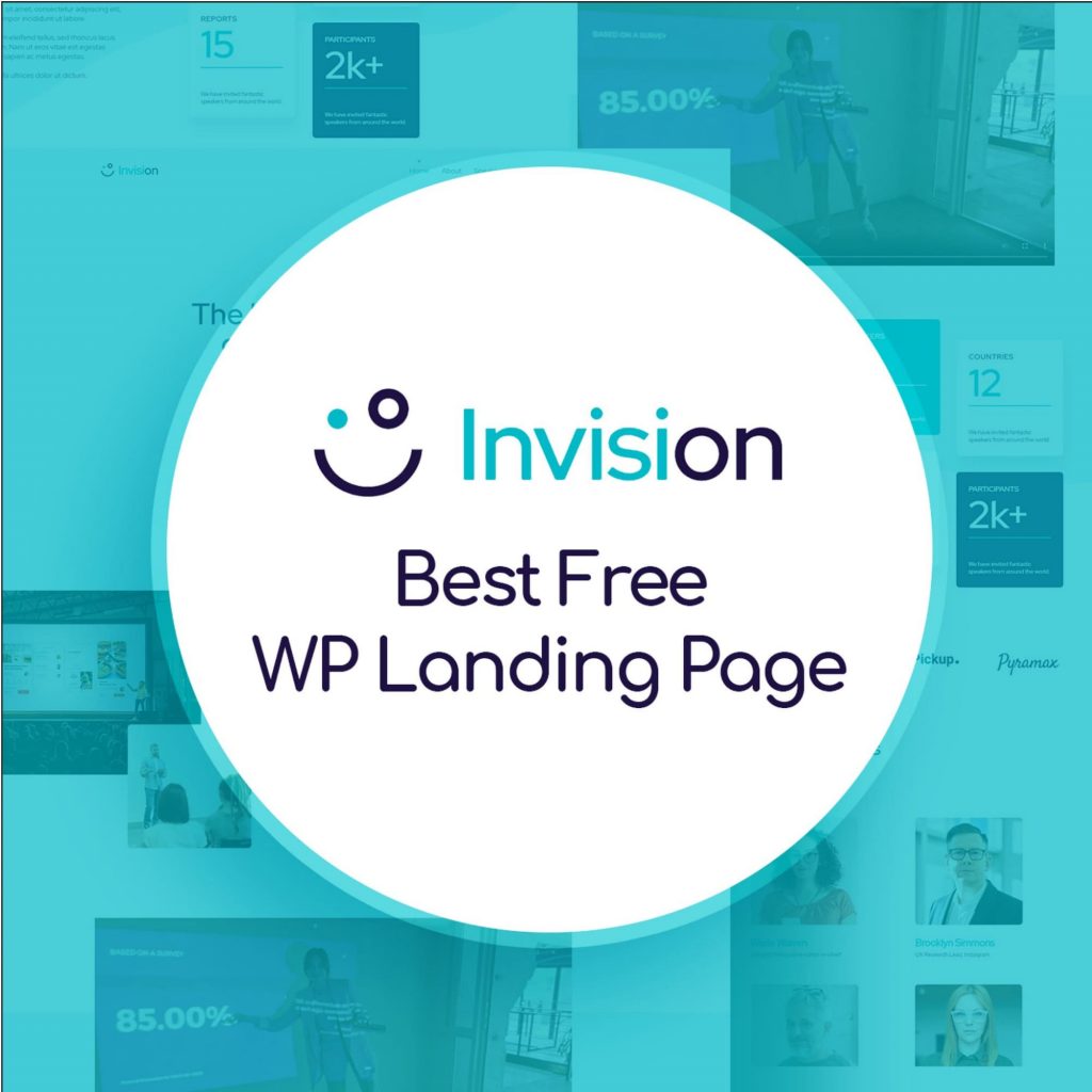 Free Wordpress Event Landing Page - Invision – MasterBundles