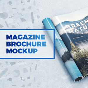 29 Magazine Brochure MockUps (.PSD).