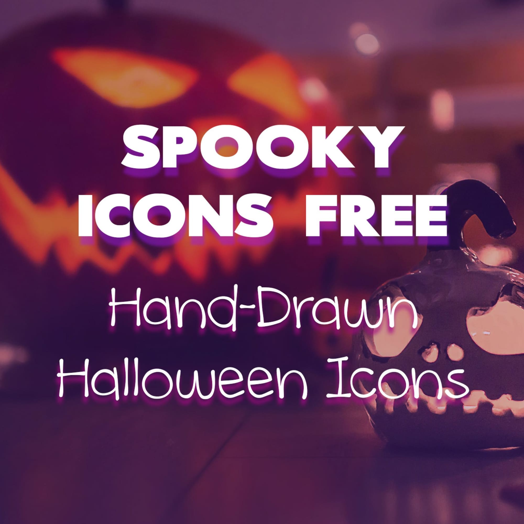 Spooky Icons Free.