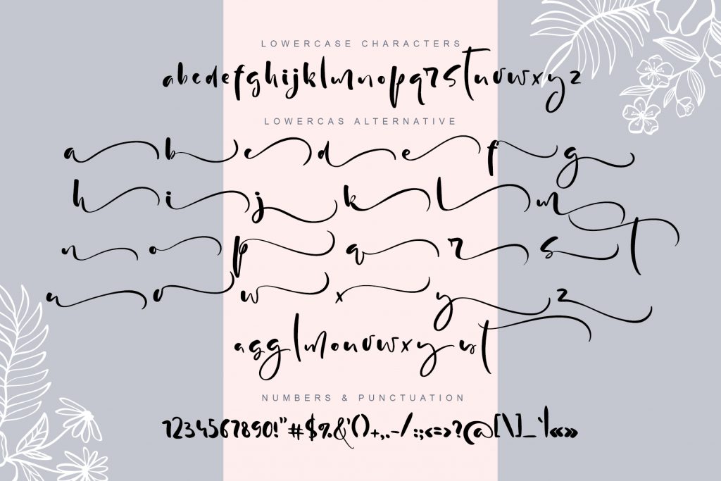 3. Modern Calligraphy Tattoo Fonts - wide 11
