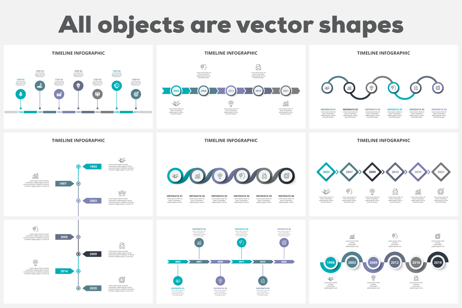 infographic timeline documents