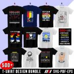 20 Hunting T-Shirt Designs Bundle