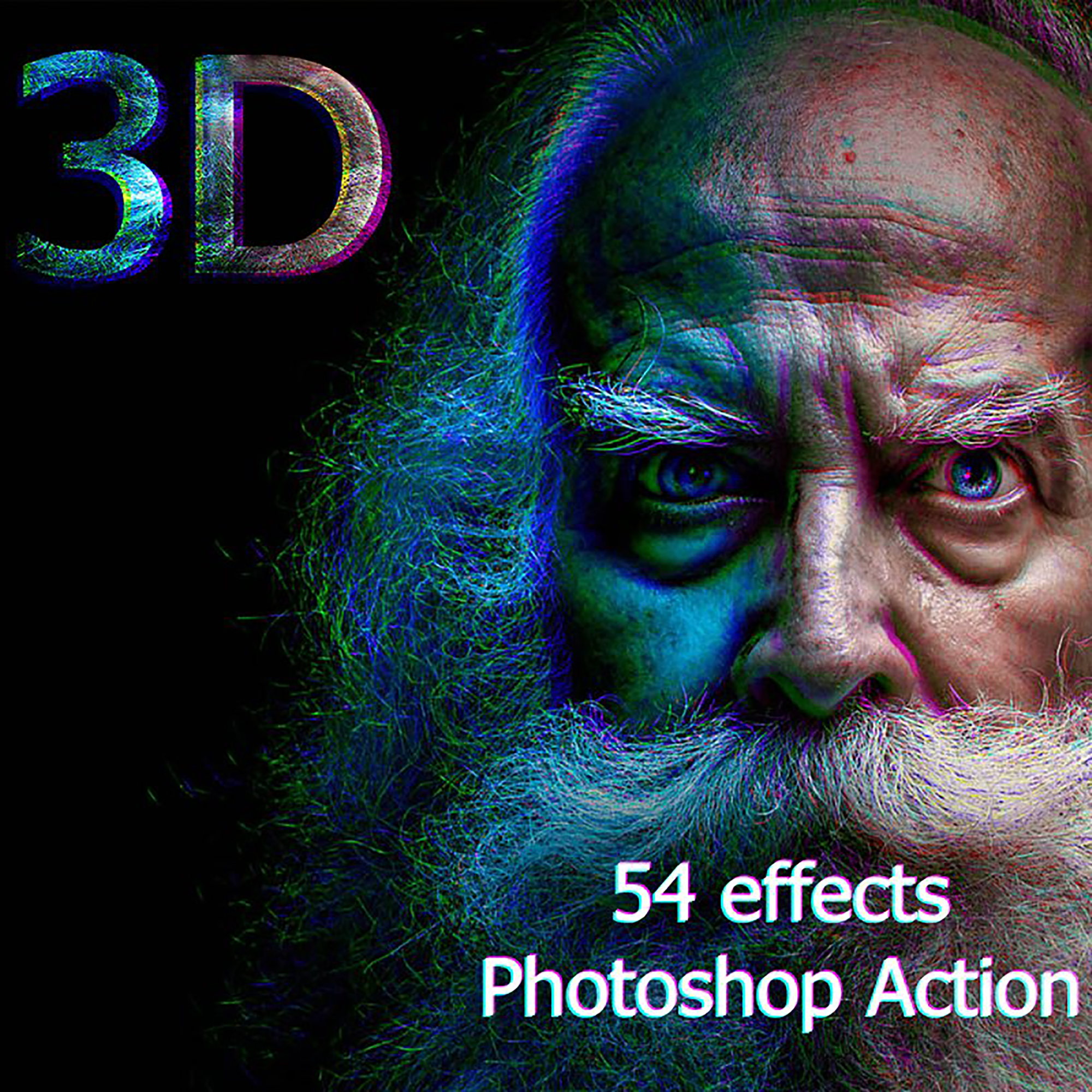 3D Actions Photoshop