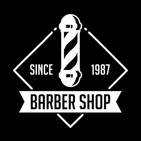 Vintage Barber Shop Logo PNG & EPS – MasterBundles