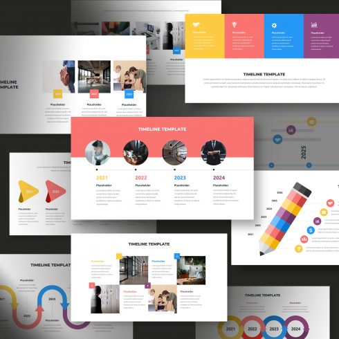 36 Timeline Presentation Templates: Powerpoint, Google Slides, Keynote ...