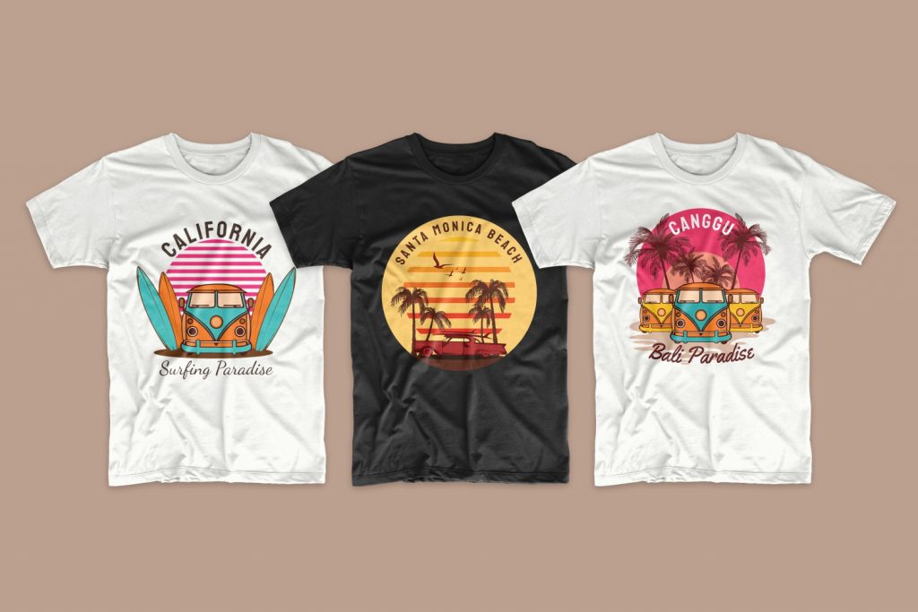 🏄‍♂️ 50+ Awesome Surfing T-shirt Designs Collection