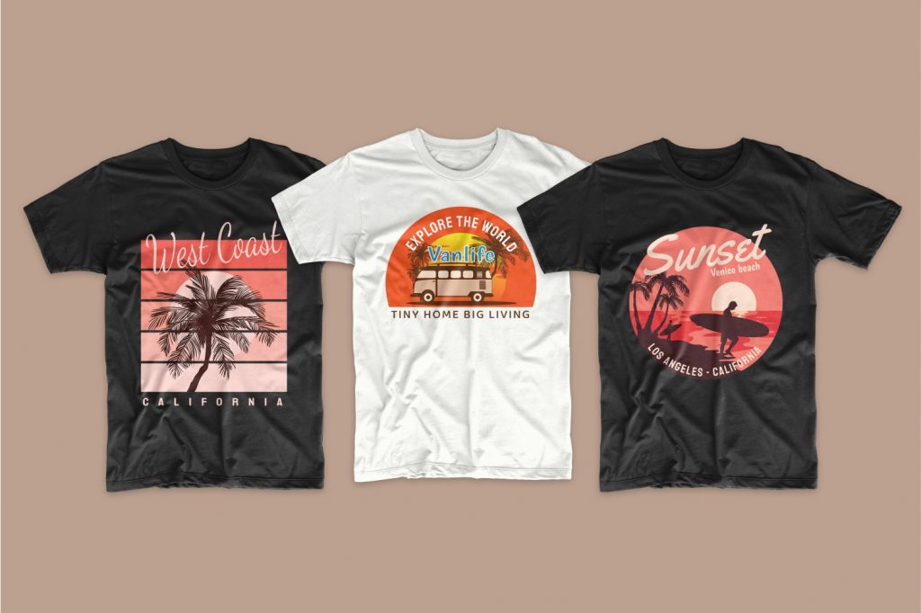 🏄‍♂️ 50+ Awesome Surfing T-shirt Designs Collection