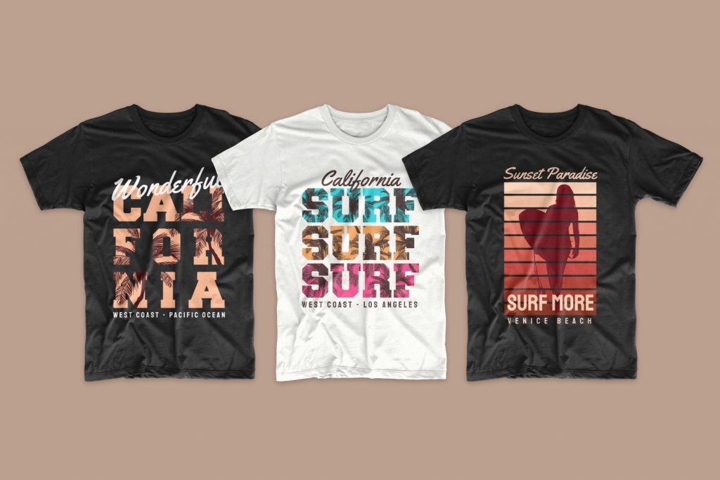 🏄‍♂️ 50+ Awesome Surfing T-shirt Designs Collection