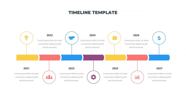 36 Timeline Presentation Templates: Powerpoint, Google Slides, Keynote ...