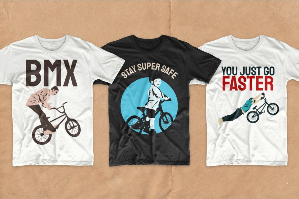 Bicycle T Shirt Design Bundle (50 designs) - MasterBundles