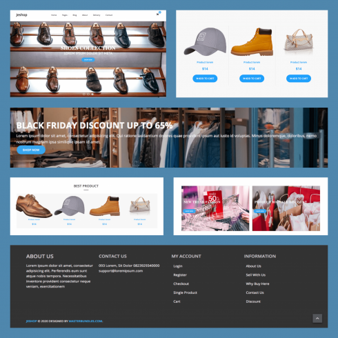 Free Template Blogger Online Shop Responsive – MasterBundles