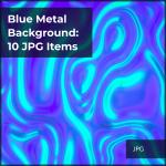 Blue Metal Background